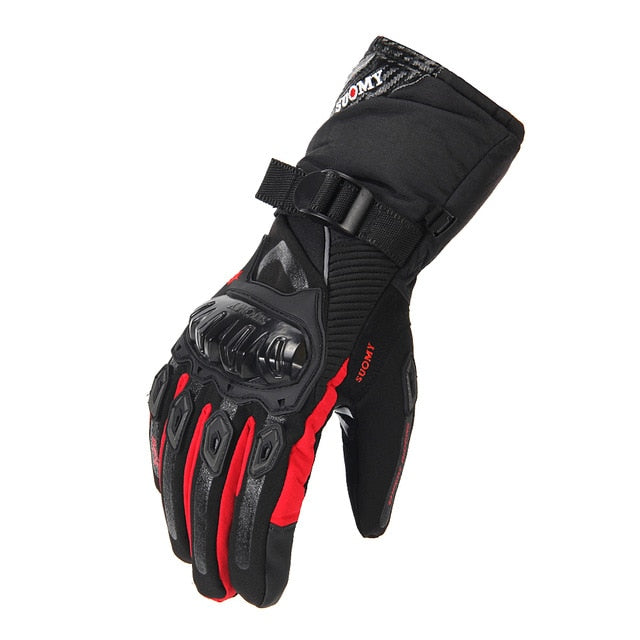 SUOMY Motorcycle Gloves Men 100% Waterproof Windproof Winter Gant Moto Gloves Touch Screen Guantes Moto Motorbike Riding Gloves