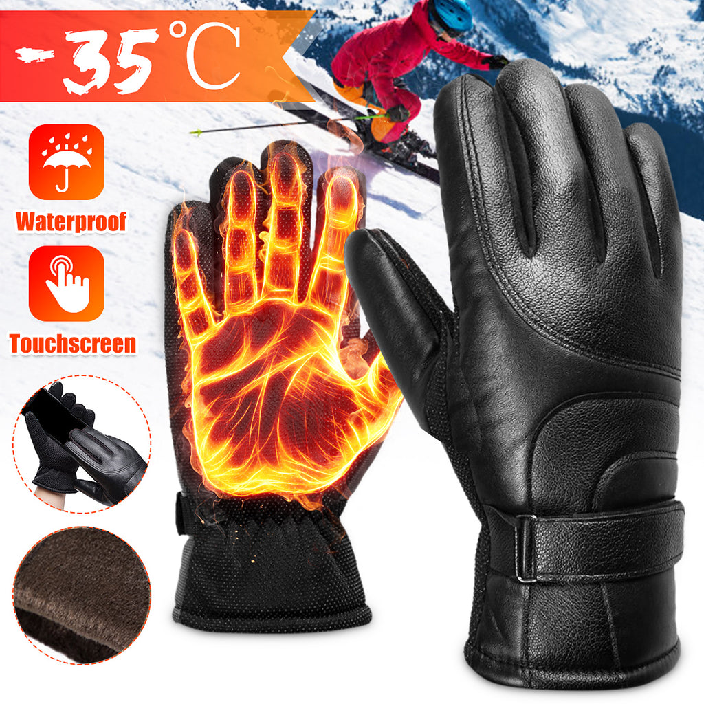 Motorcycle Gloves Men Racing Moto Motorbike Motocross Riding Gloves Motorcycle Winter Warm Thermal Full Finger Guantes